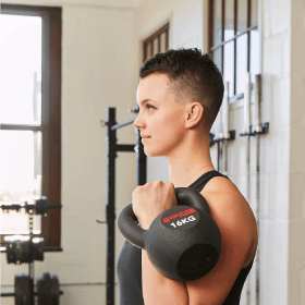 Rachael client at KG Strong